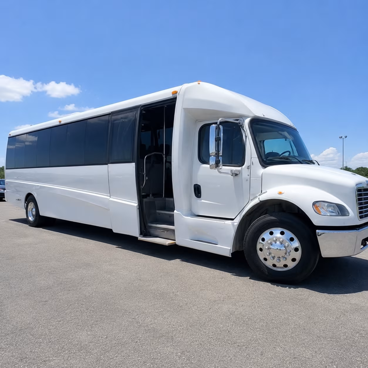 corporate event and conference shuttle buses in springfield