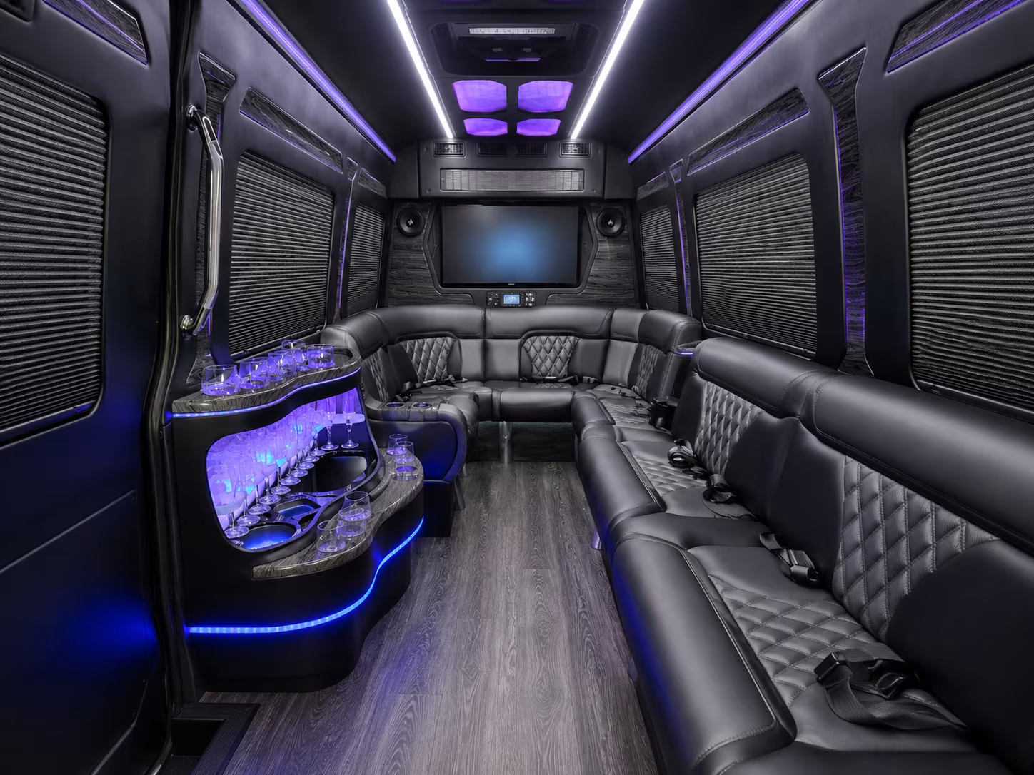 springfield 40 passenger party bus