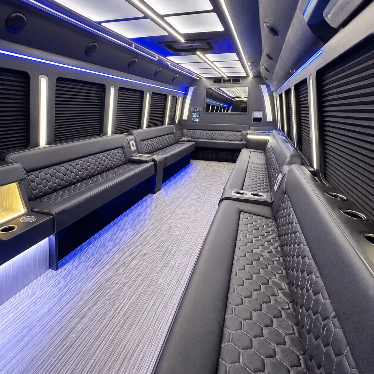 springfield party bus rental interior