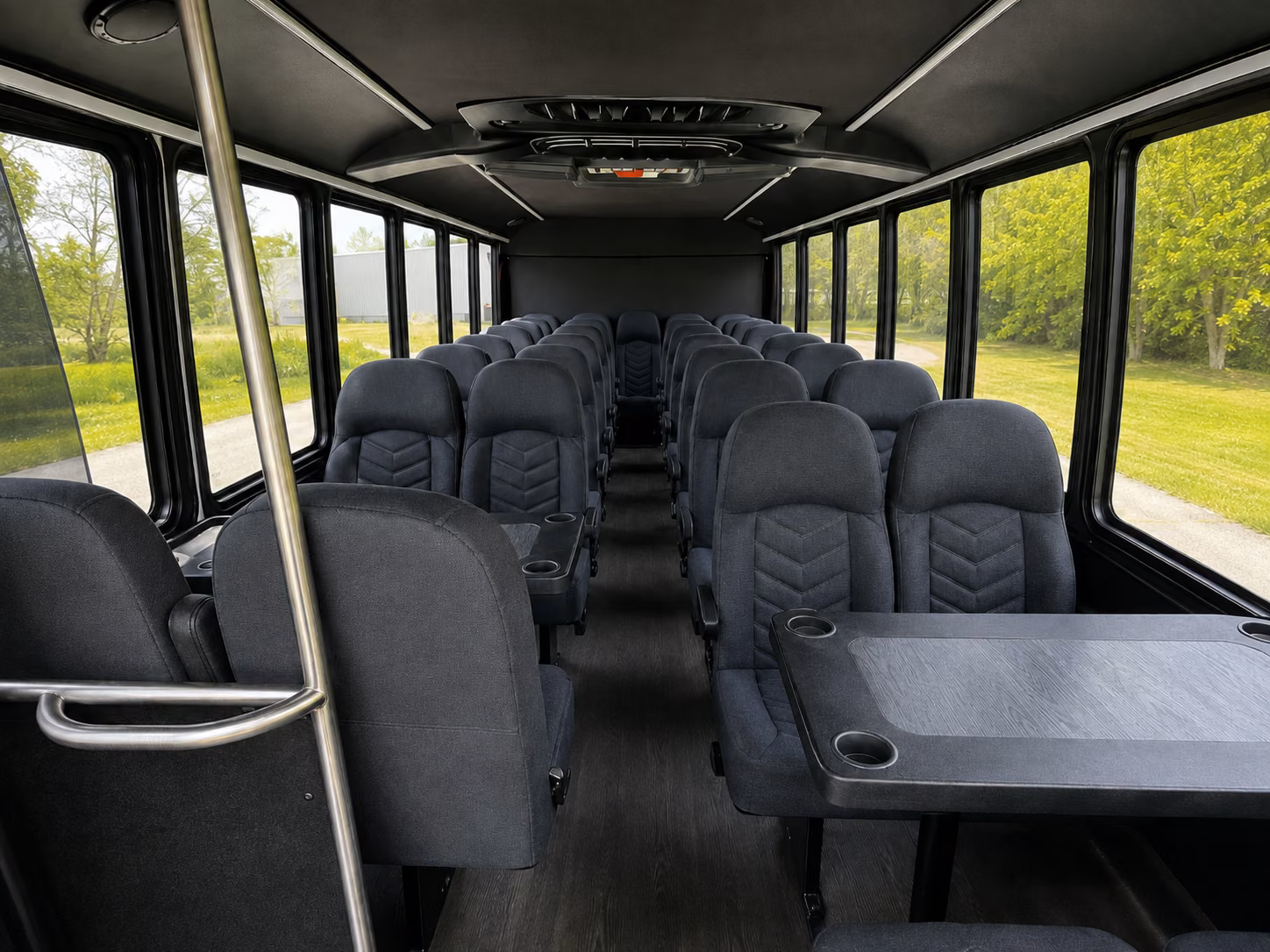 springfield private event transportation onboard seating