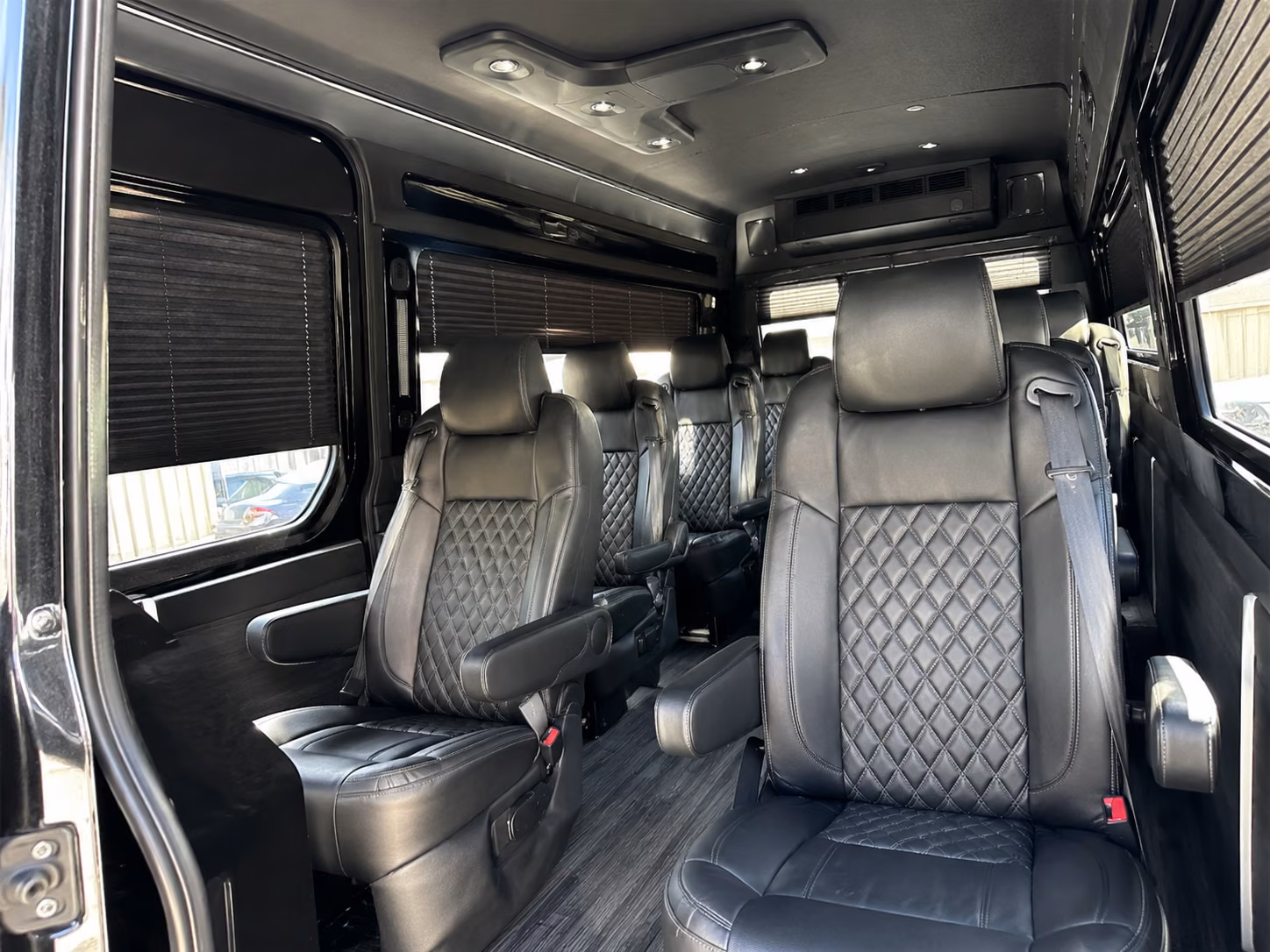 springfield sprinter van with driver inside